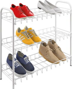 3patrový botník Metaltex Shoe Rack Metaltex