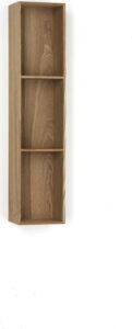 Dřevěná polička s 3 úložnými prostory Tomasucci Billa