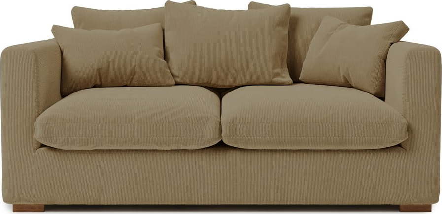 Béžová manšestrová pohovka 175 cm Comfy – Scandic Scandic