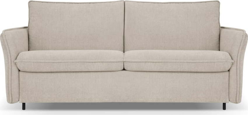 Béžová rozkládací pohovka 166 cm Dalida – Micadoni Home Micadoni Home