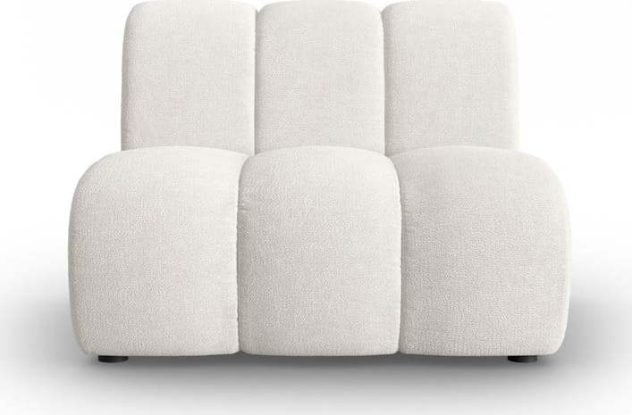 Bílý modul pohovky Lupine – Micadoni Home Micadoni Home