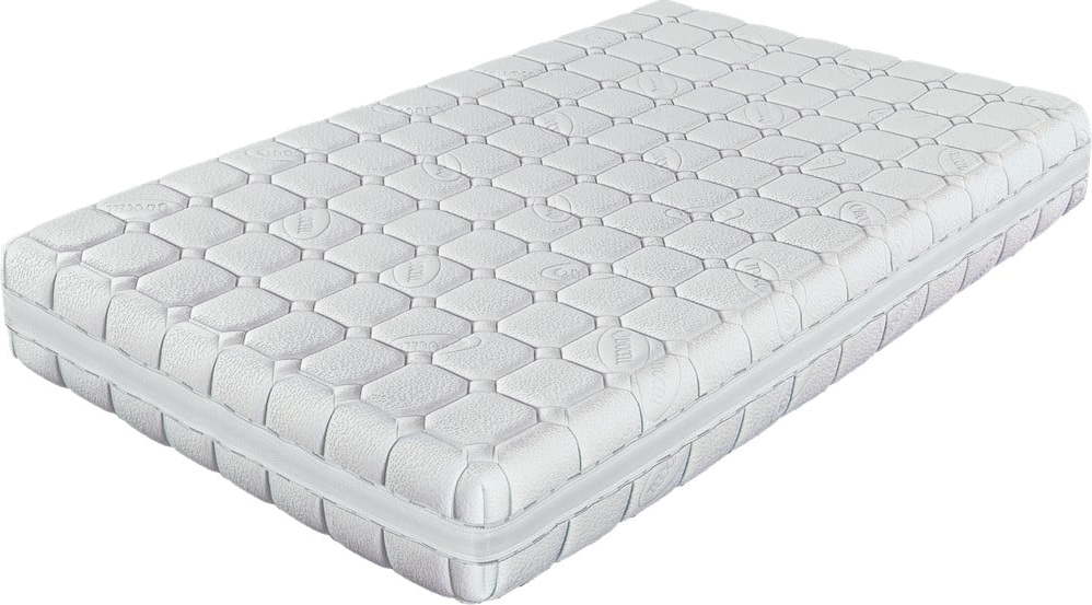 Tvrdá/středně tvrdá pěnová oboustranná matrace 120x200 cm Airspring Polagel – Materasso Materasso