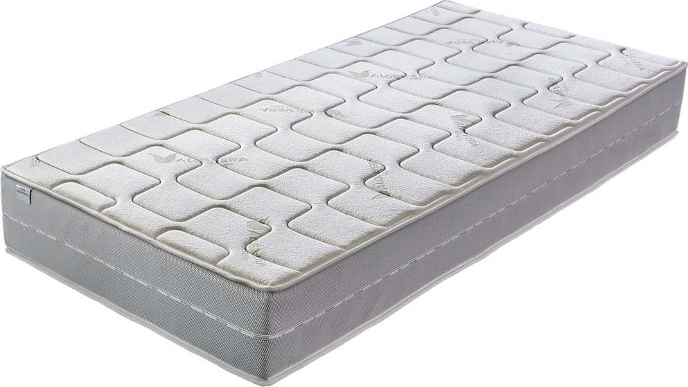 Tvrdá/středně tvrdá pěnová oboustranná matrace 80x200 cm Aloe Comfort – Materasso Materasso
