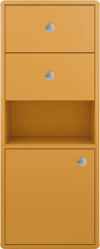 Vysoká závěsná koupelnová skříňka v hořčicové barvě 40x100 cm Color Bath – Tom Tailor Tom Tailor