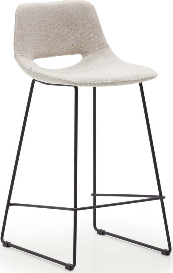 Béžové barové židle v sadě 2 ks (výška sedáku 65 cm) Zahara – Kave Home Kave Home