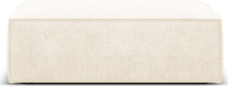 Bílá podnožka Vanda – Mazzini Sofas Mazzini Sofas