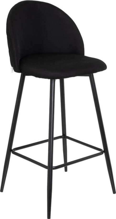Černé barové židle s nastavitelnou výškou v sadě 2 ks (výška sedáku 69 cm) – Casa Selección Casa Selección
