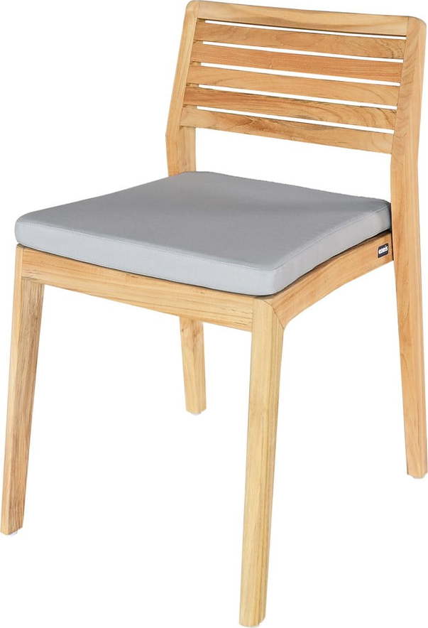 Dřevěné zahradní židle v přírodní barvě v sadě 2 ks Aquariva – Ezeis Ezeis