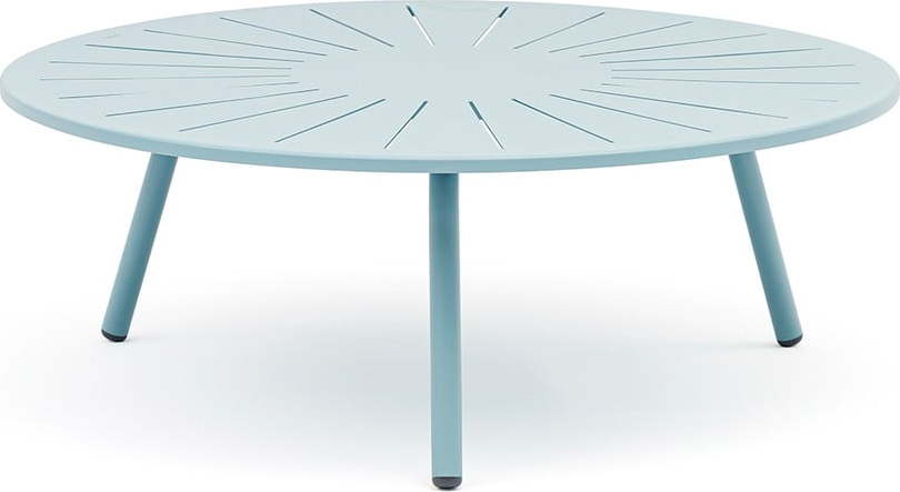 Hliníkový kulatý zahradní odkládací stolek ø 110 cm Fleole – Ezeis Ezeis