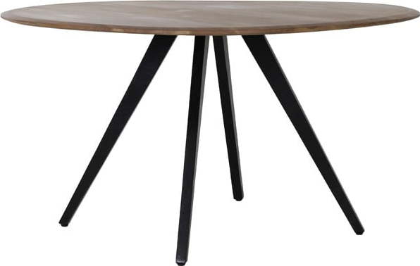Kulatý jídelní stůl s deskou z akácie v přírodní barvě ø 140 cm Mimoso – Light & Living Light & Living