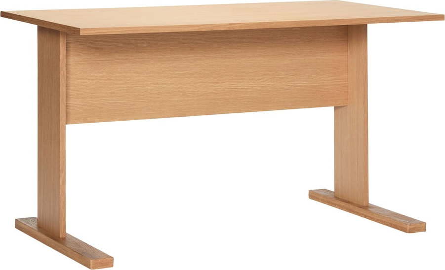 Pracovní stůl s deskou v dubovém dekoru 70x140 cm Forma – Hübsch Hübsch