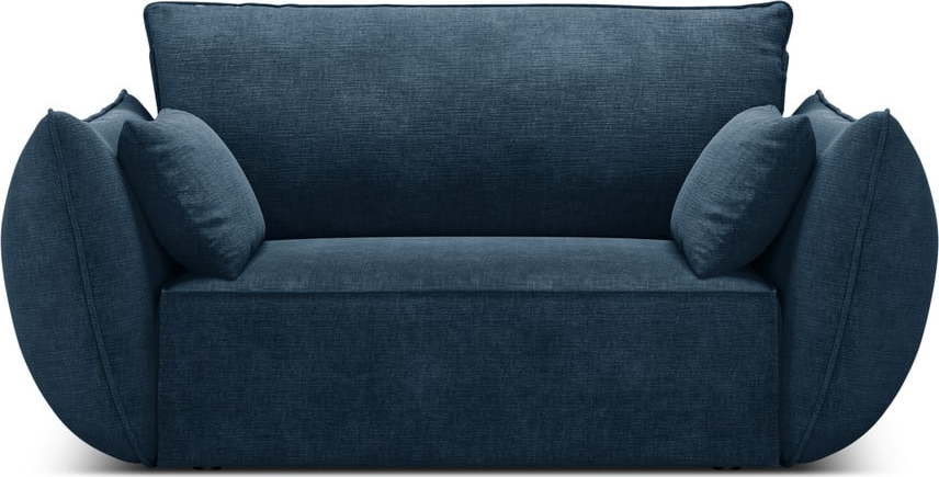 Tmavě modré křeslo Vanda – Mazzini Sofas Mazzini Sofas