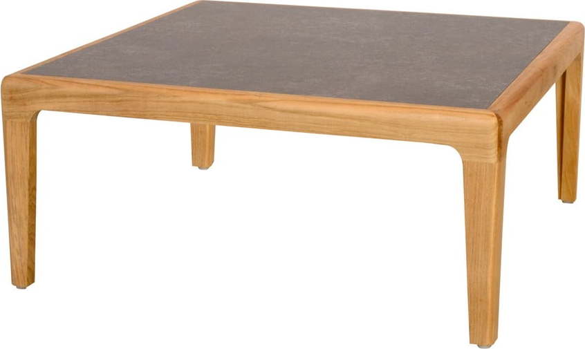 Zahradní odkládací stolek z teakového dřeva 73.5x73.5 cm Aquariva – Ezeis Ezeis