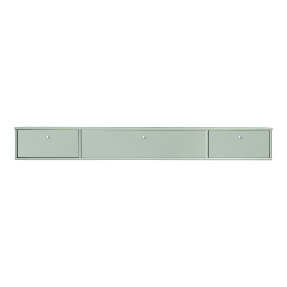 Světle zelený TV stolek 176x22 cm Mistral – Hammel Furniture Hammel Furniture