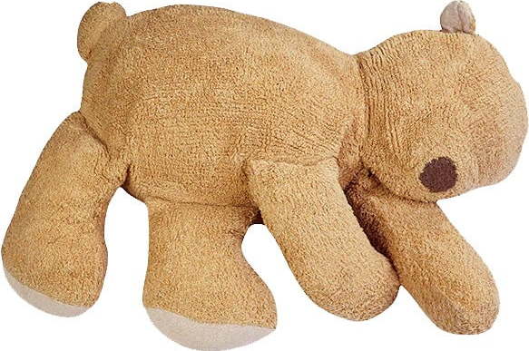 Hnědý dětský puf Sleepy Bear – Lorena Canals Lorena Canals