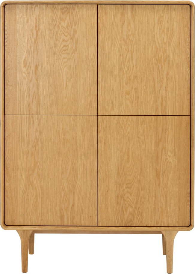 Skříňka v dekoru dubu v přírodní barvě 100x140 cm Nice – Tenzo Tenzo