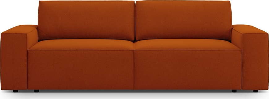 Rozkládací pohovka v cihlové barvě 247 cm Jodie – Micadoni Home Micadoni