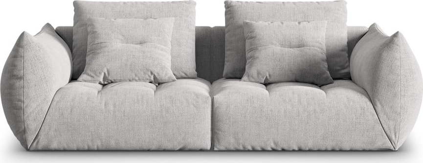 Světle šedá pohovka 232 cm Bloom – Micadoni Home Micadoni