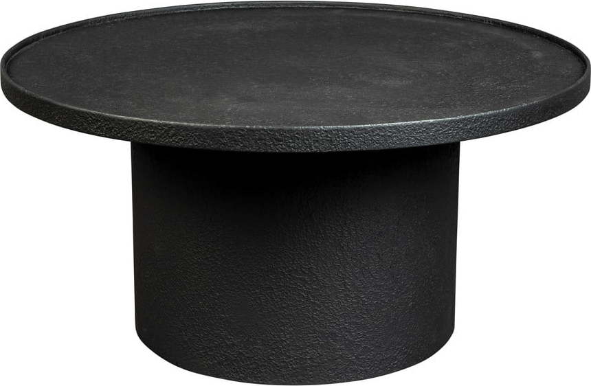 Černý kulatý konferenční stolek ø 70 cm Winston – Dutchbone Dutchbone