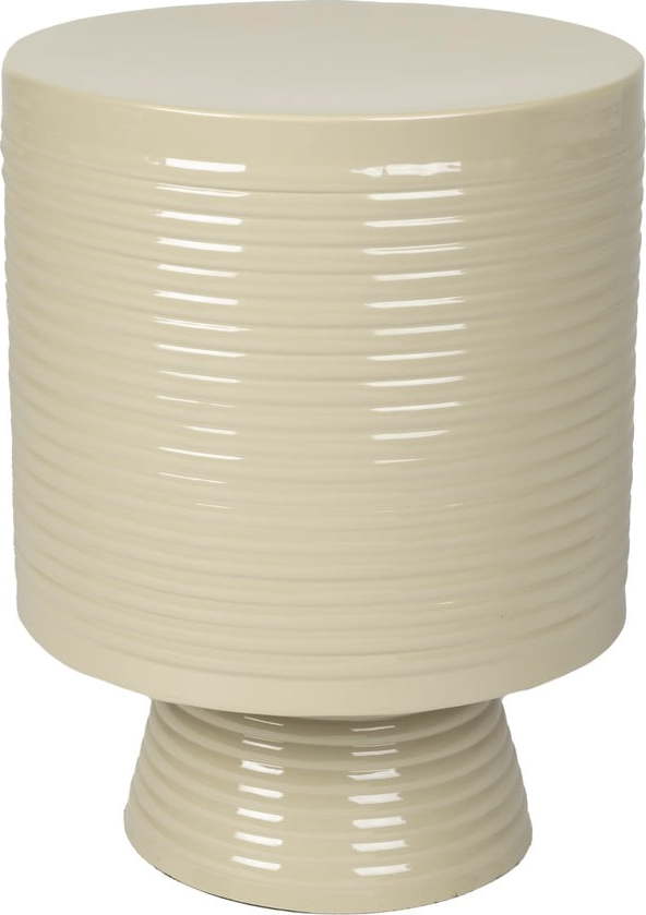 Kovový kulatý odkládací stolek ø 35 cm Sven – White Label White Label
