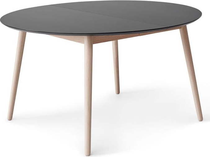 Kulatý rozkládací jídelní stůl s přídavnou deskou ø 135 cm Meza – Hammel Furniture Hammel Furniture
