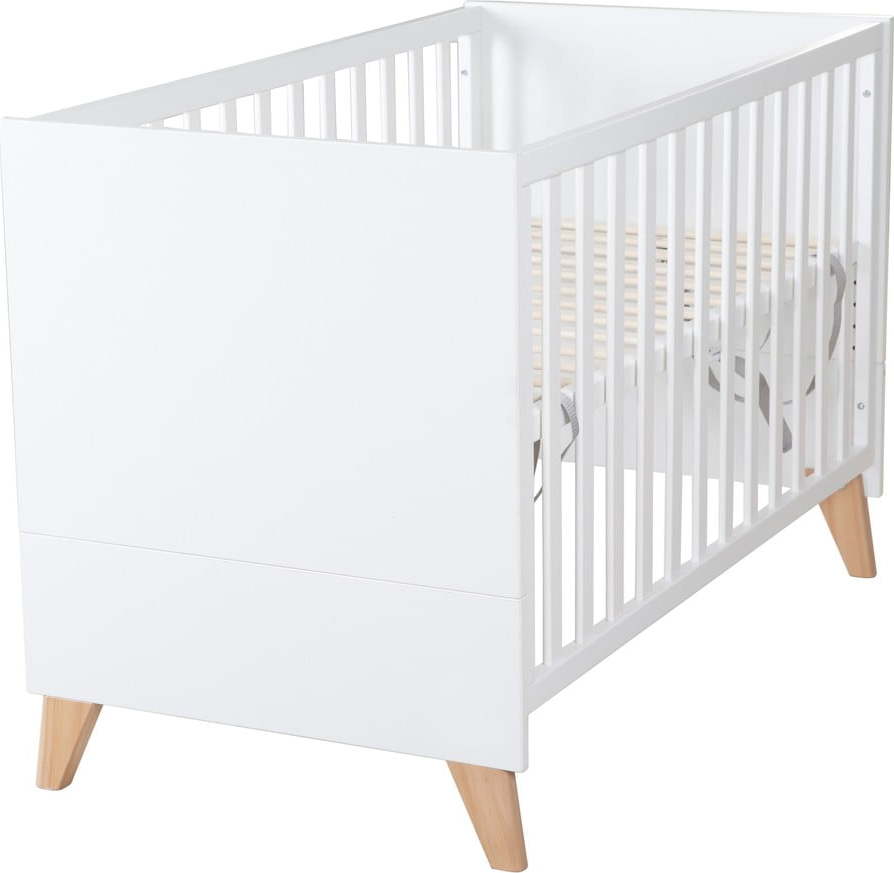 Bílá postýlka 60x120 cm Léon – Roba Roba