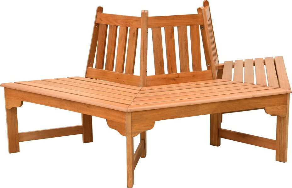 Dřevěná zahradní lavice v přírodní barvě Ontario – Garden Pleasure Garden Pleasure