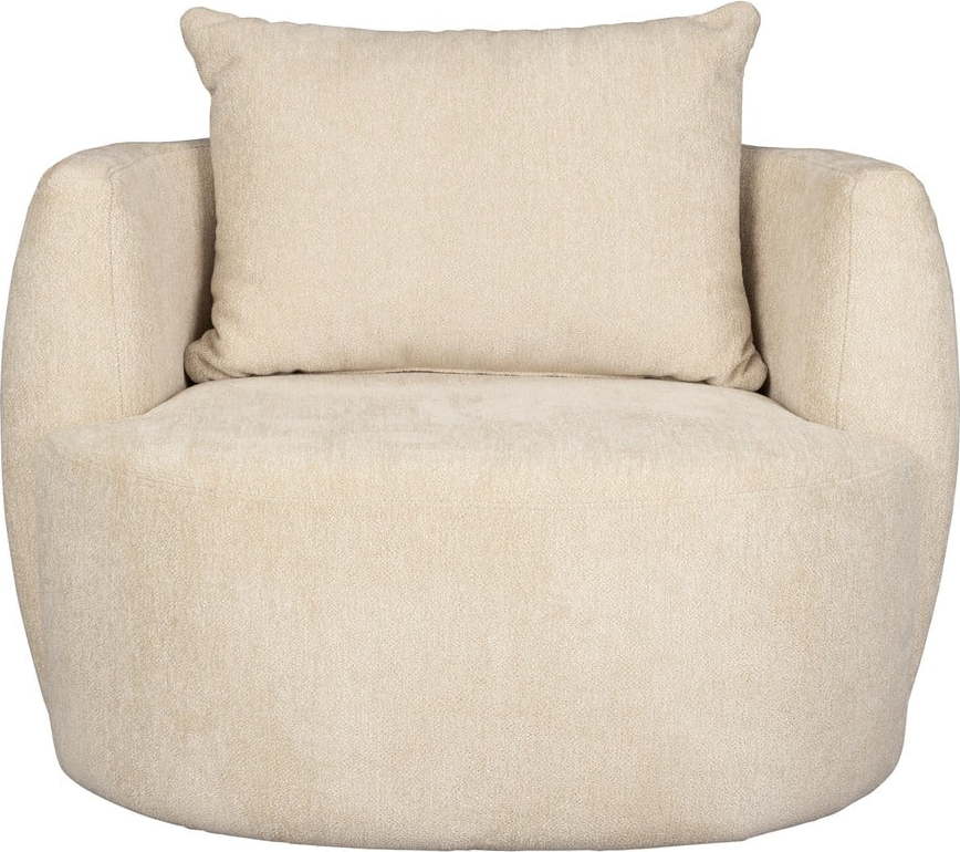 Béžové křeslo Rocca – Dutchbone Dutchbone