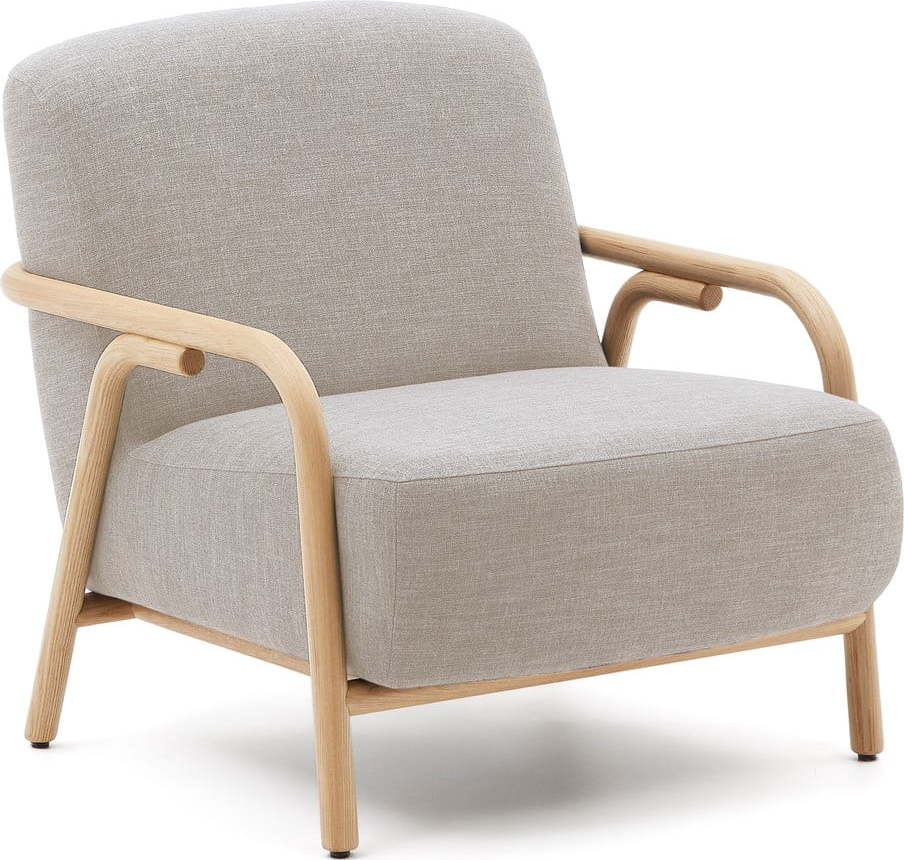 Béžové křeslo Sylo – Kave Home Kave Home