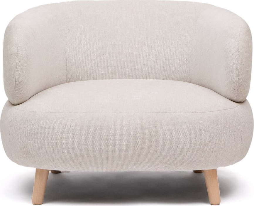 Béžové žinylkové křeslo Luisa – Kave Home Kave Home