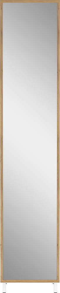 Bílá vysoká/úzká koupelnová skříňka 39x195 cm Topeka – Germania Germania