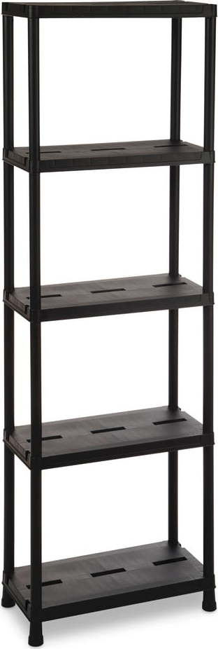 Černý plastový úložný regál 60x180 cm Universal Pro – Toomax TOOMAX
