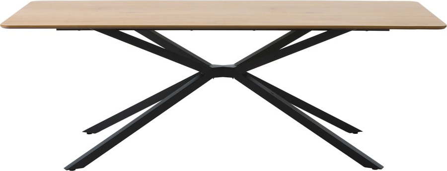 Jídelní stůl s deskou v dubovém dekoru 100x200 cm Cesura – Unique Furniture Unique Furniture