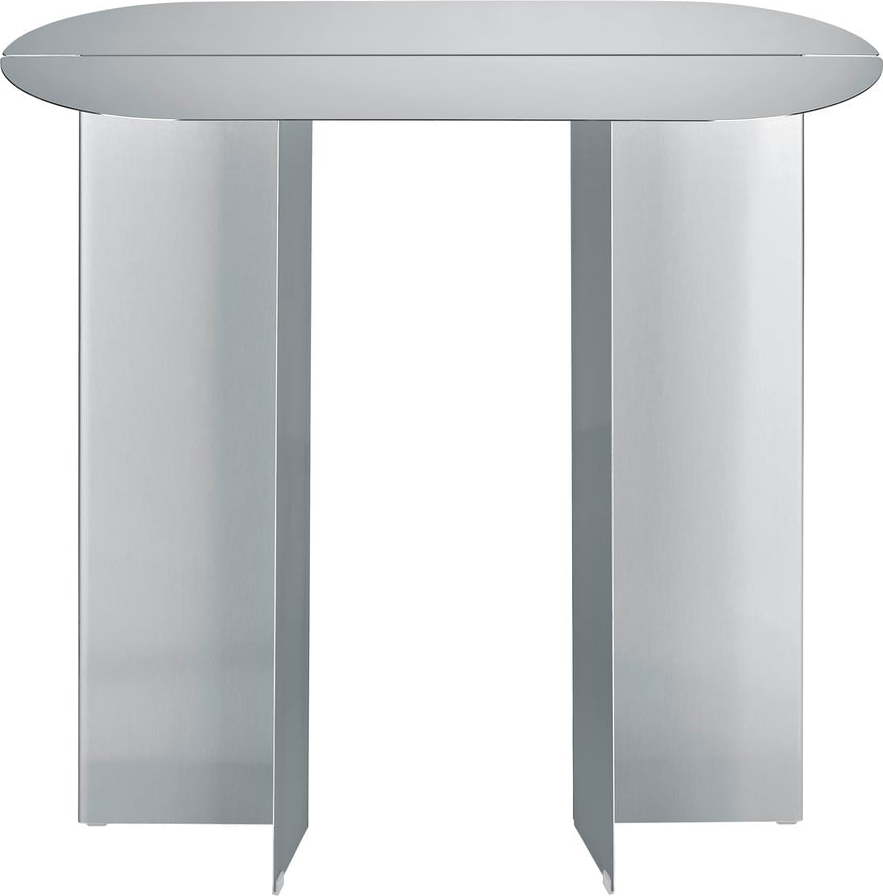Konzolový stolek nerezový v matně stříbrné barvě 35x80 cm Oru – Blomus Blomus
