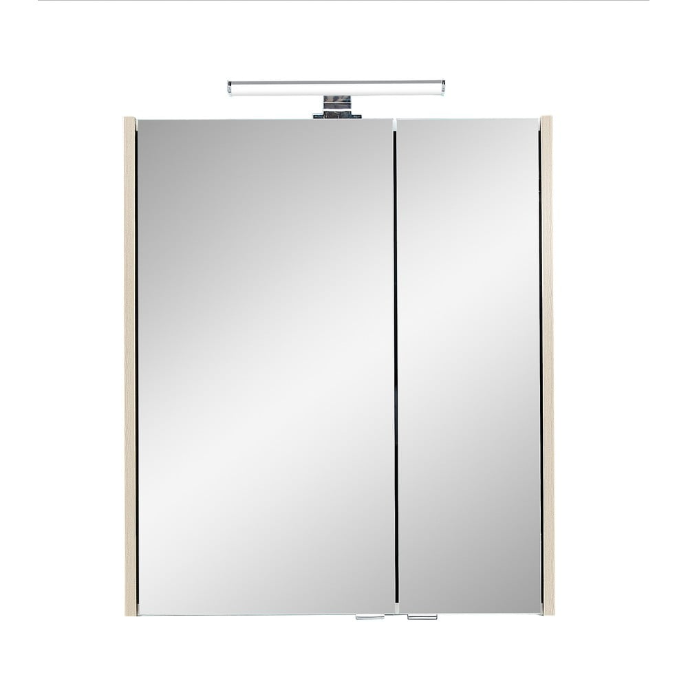 Koupelnová skříňka v dekoru borovice v přírodní barvě 70x60 cm Quickset 393 – Pelipal Pelipal