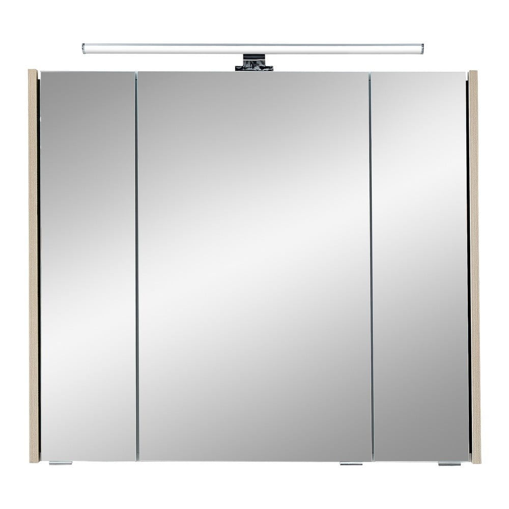 Koupelnová skříňka v dekoru borovice v přírodní barvě 70x80 cm Quickset 393 – Pelipal Pelipal