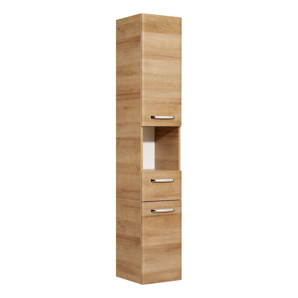 Koupelnová skříňka v dekoru dubu v přírodní barvě 168x30 cm Quickset 318 – Pelipal Pelipal