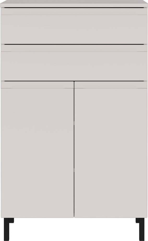 Krémová vysoká koupelnová skříňka 60x97 cm Salinas – Germania Germania