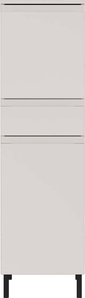 Krémová vysoká/úzká koupelnová skříňka 34x120 cm Salinas – Germania Germania