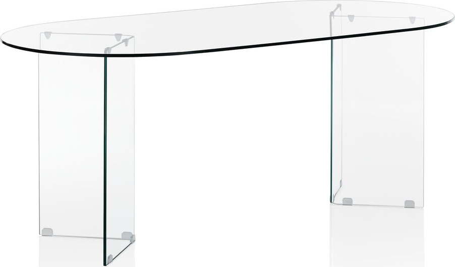 Skleněný jídelní stůl 90x180 cm Kaya – Tomasucci Tomasucci