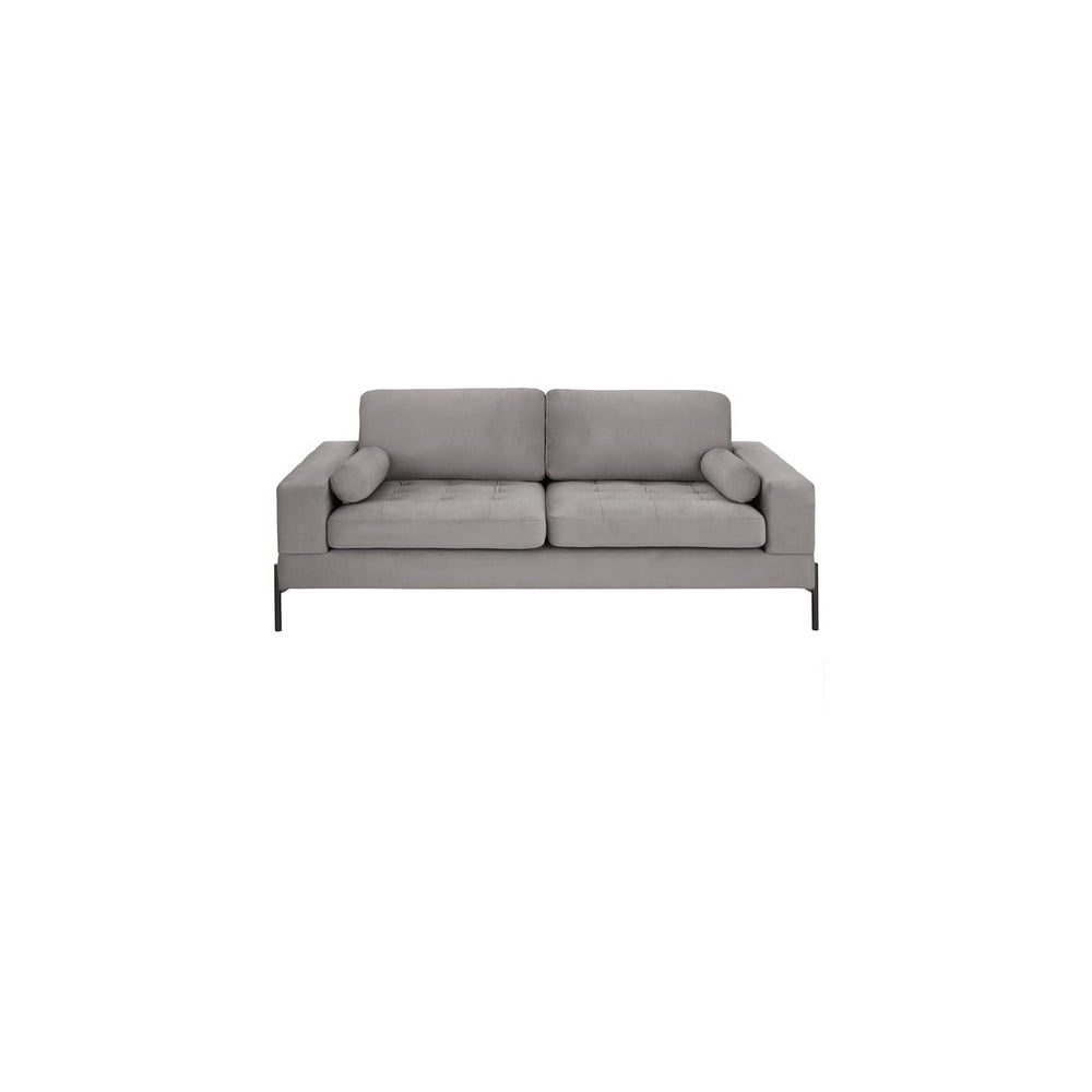 Světle šedá pohovka 200 cm Versailles – Ropez Ropez