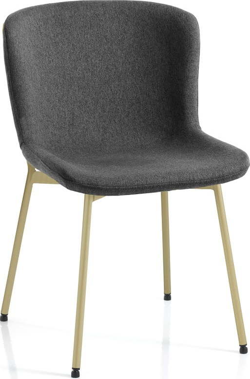 Tmavě šedé jídelní židle v sadě 2 ks Snug – Tomasucci Tomasucci