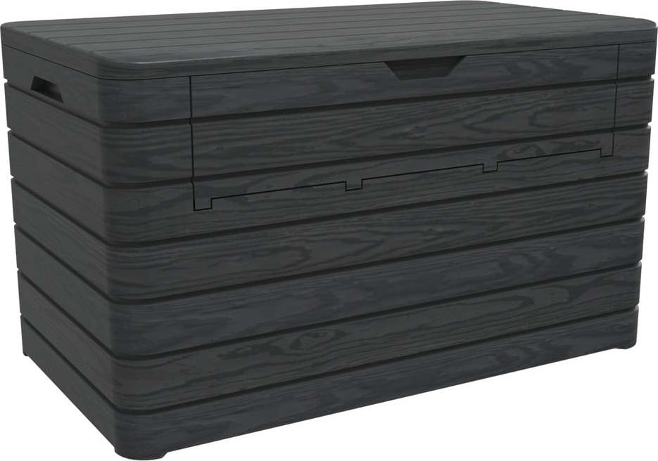 Tmavě šedý zahradní úložný box Dolomiti – Toomax TOOMAX
