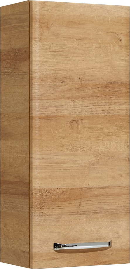 Závěsná koupelnová skříňka v dekoru dubu v přírodní barvě 70x30 cm Quickset 318 – Pelipal Pelipal