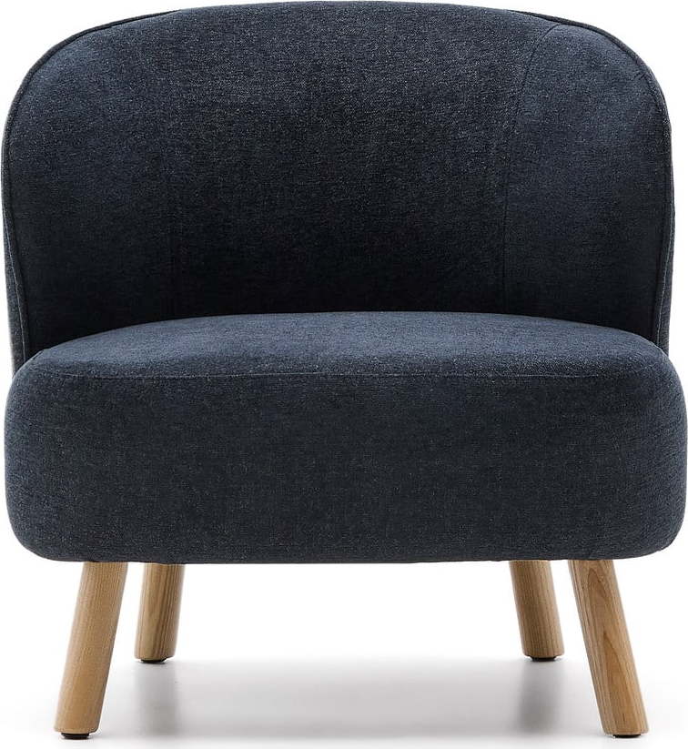 Žinylkové křeslo šedomodré Ulit – Kave Home Kave Home