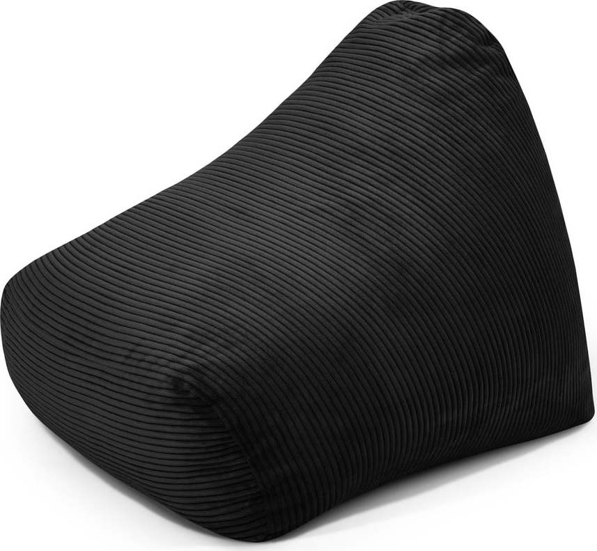 Černý manšestrový dětský sedací vak Snug 80 – SLOWDOWN SLOWDOWN