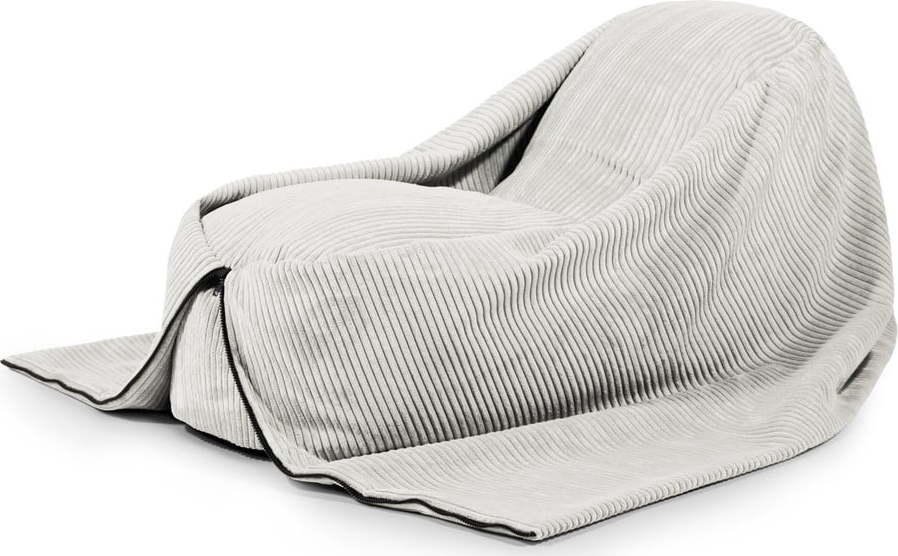 Krémový manšestrový dětský sedací vak Cocoon 120 – SLOWDOWN SLOWDOWN