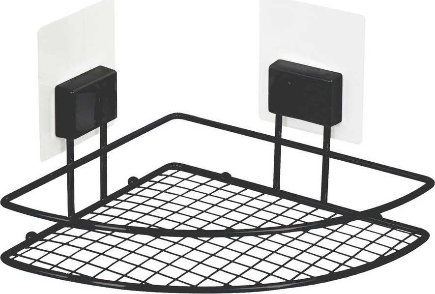 Samodržící rohová koupelnová polička Compactor Magic Bath Compactor