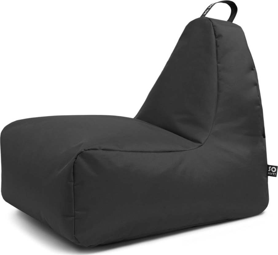 Šedý dětský sedací vak Chill M – So Soft? So Soft?