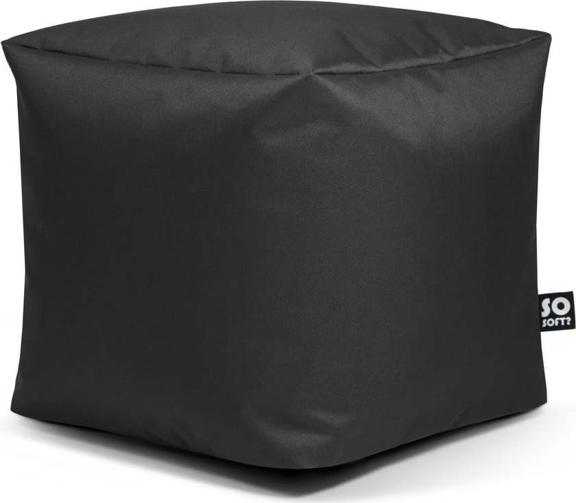 Šedý dětský sedací vak Cube M – So Soft? So Soft?